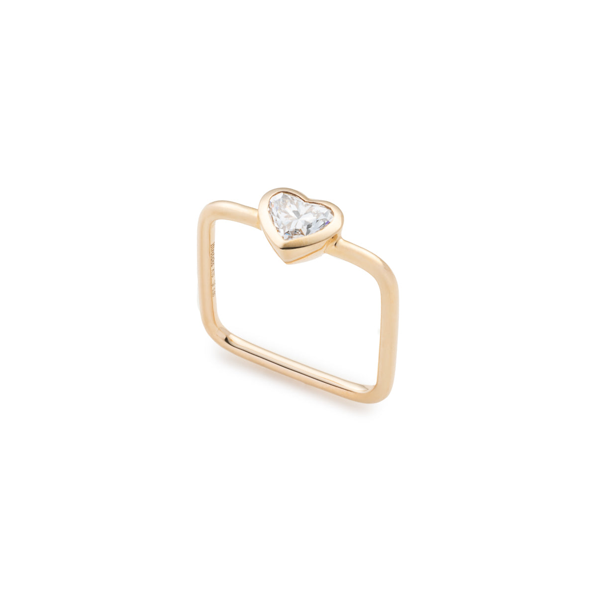 L.a.brown HYPNOTIC Lab Grown Diamond Square Ring[HS]