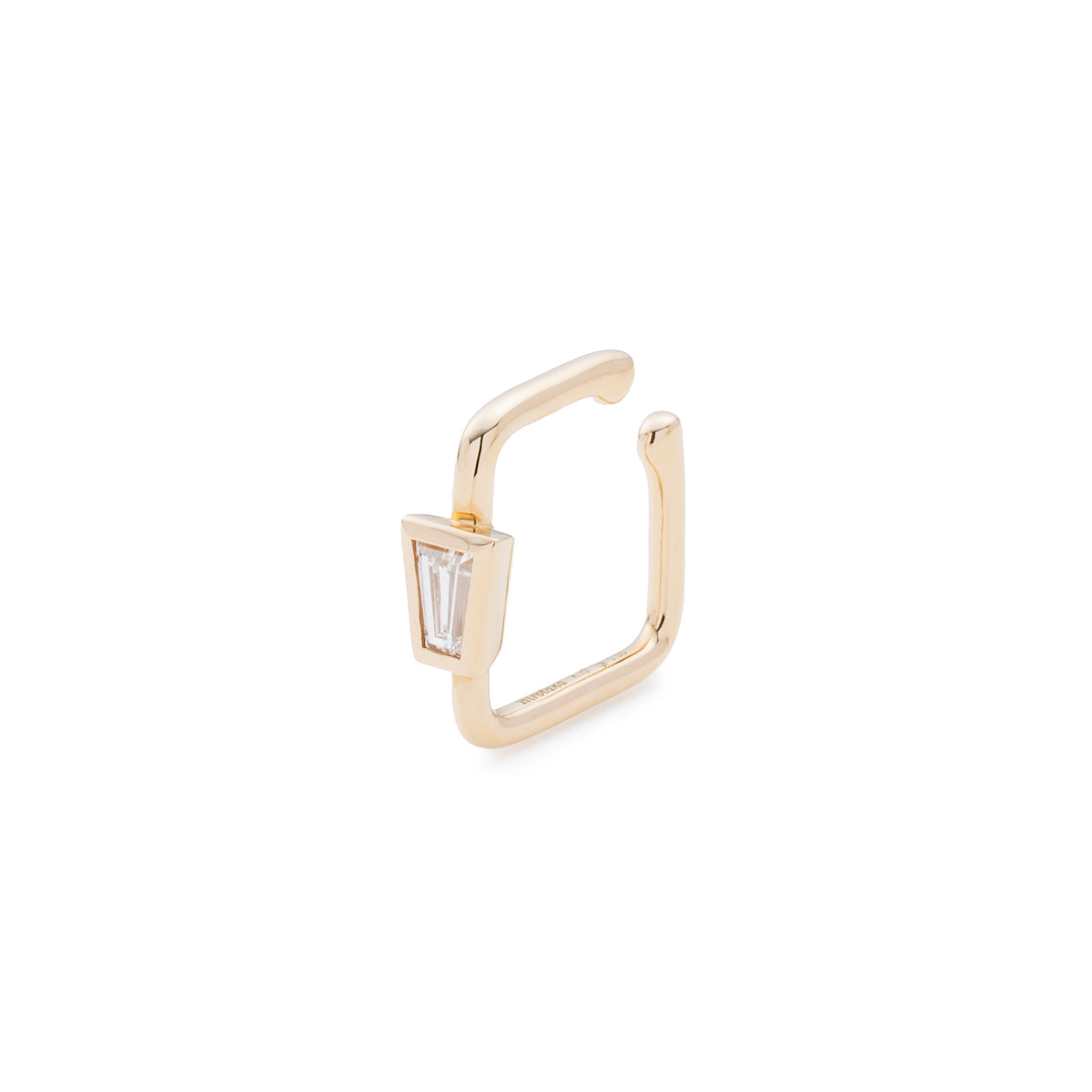 L.a.brown HYPNOTIC Lab Grown Diamond Square Ear Cuff[TB]