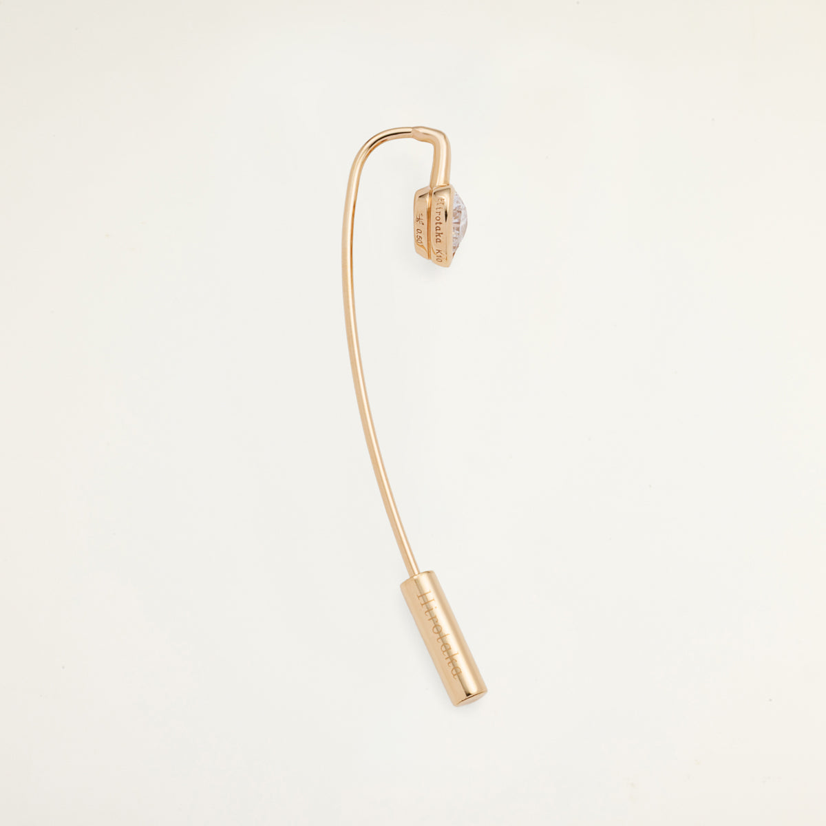 L.a.brown HYPNOTIC Lab Grown Diamond Hook Arrow Earring[HS]