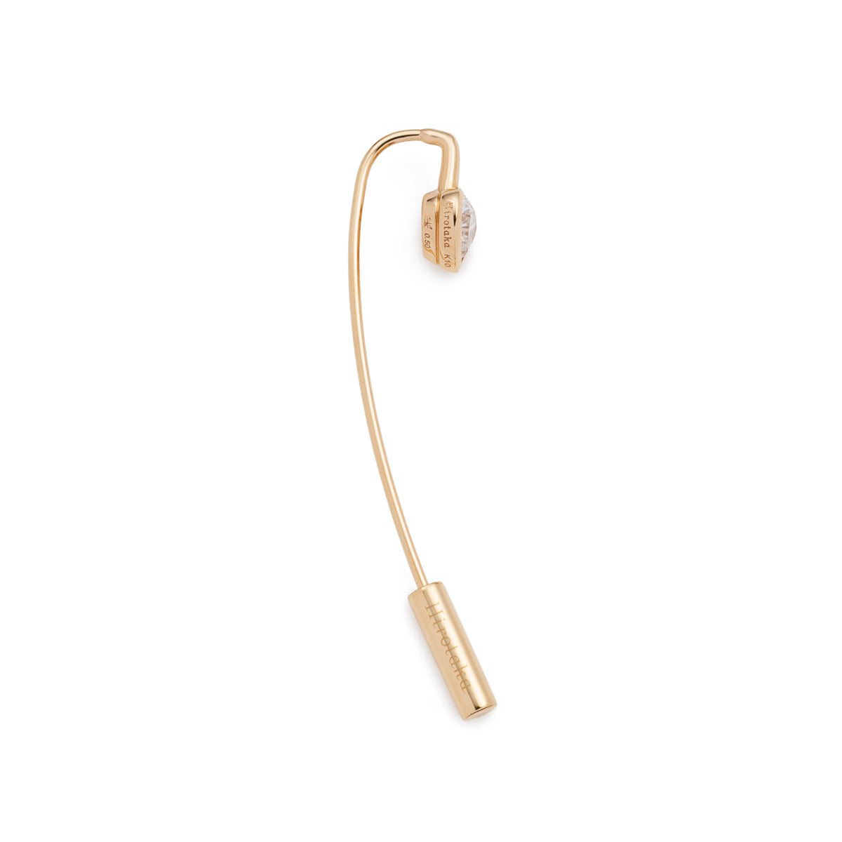 L.a.brown HYPNOTIC Lab Grown Diamond Hook Arrow Earring[HS]