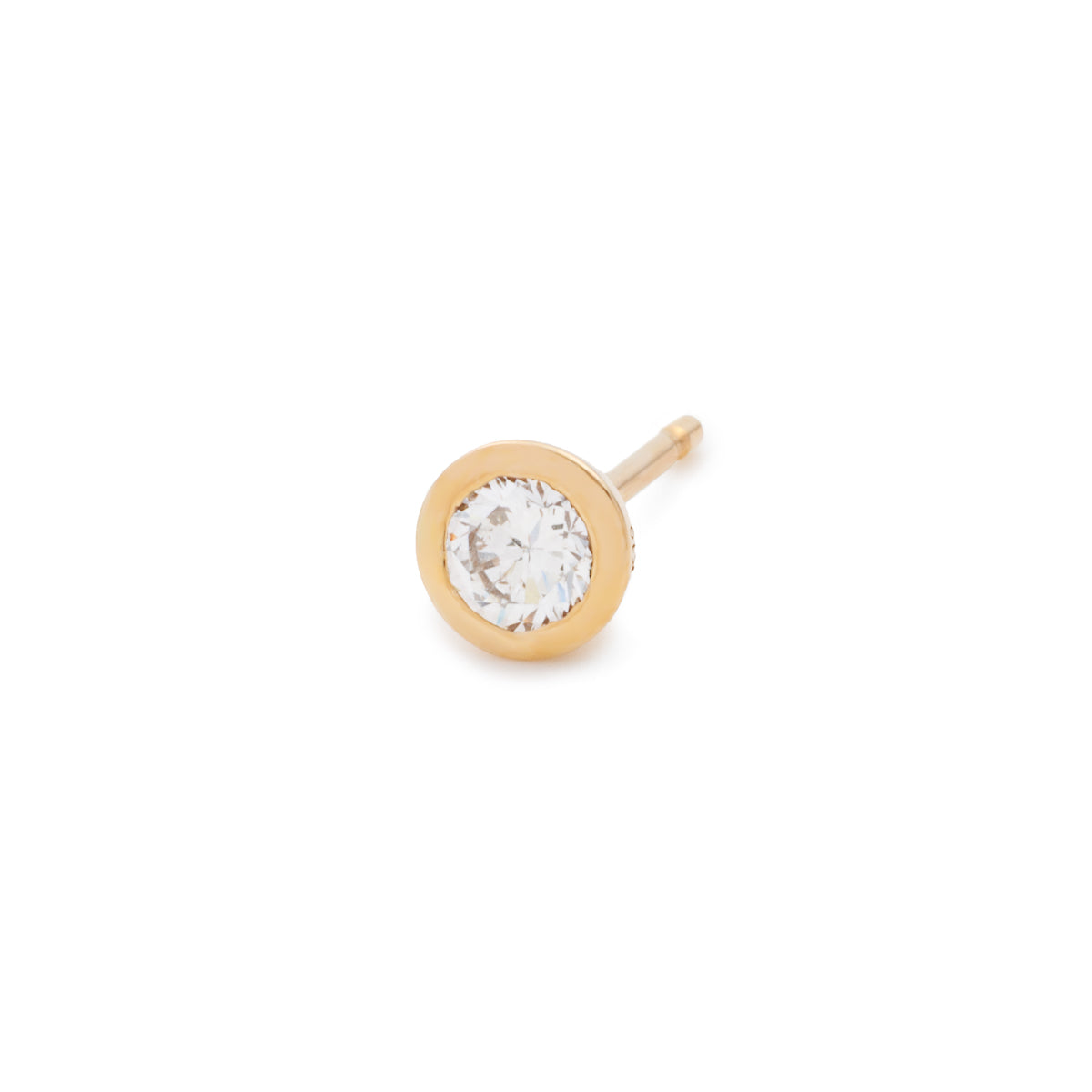 L.a.brown HYPNOTIC Lab Grown Diamond Stud Earring[RD]