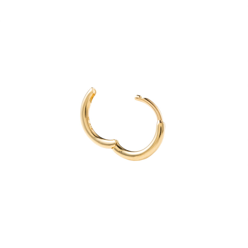 18K MANHATTAN Hoop Earring Medium size