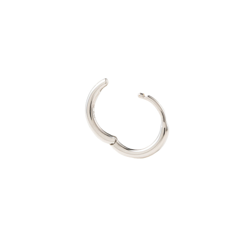 18K MANHATTAN Hoop Earring Medium size