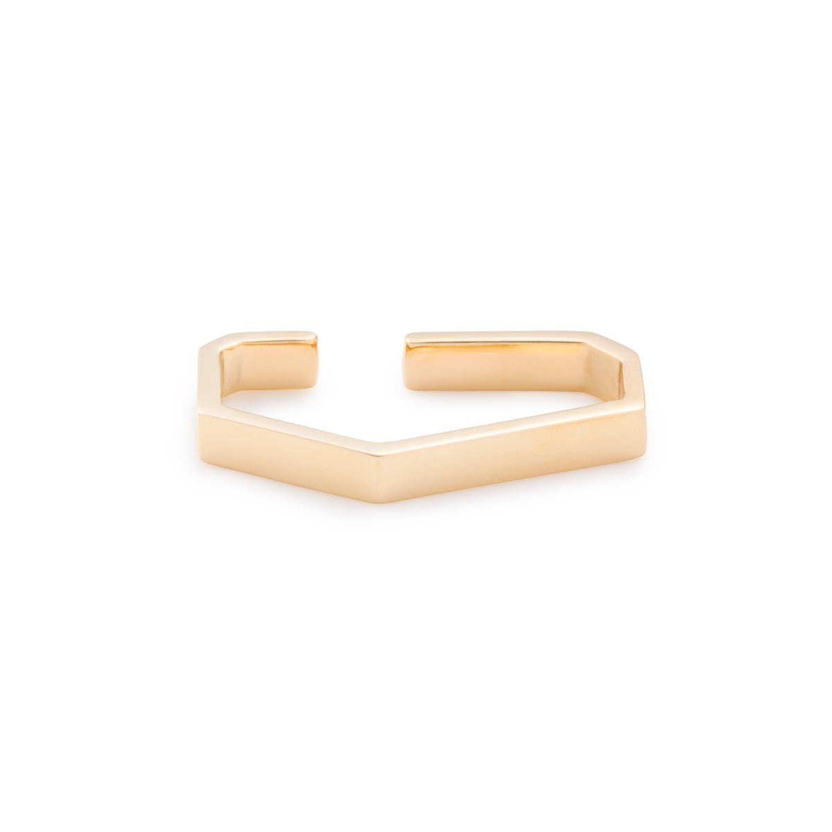 MANHATTAN Polygon Flat Ear Cuff