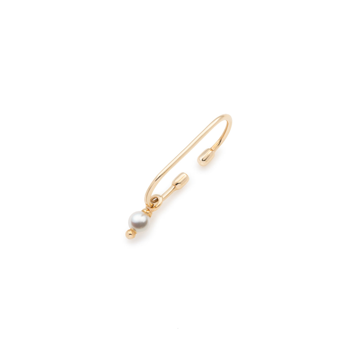 MIRÓ Akoya Pearl Ear Cuff Small size