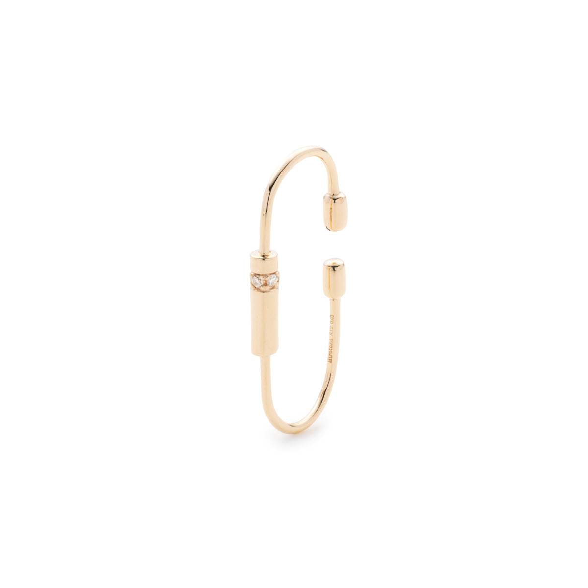 MIRÓ Diamond Ear Cuff Medium size