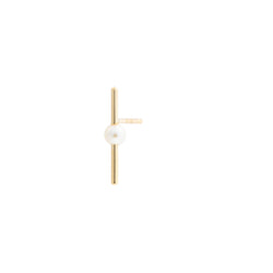 Akoya Pearl Bar Earring