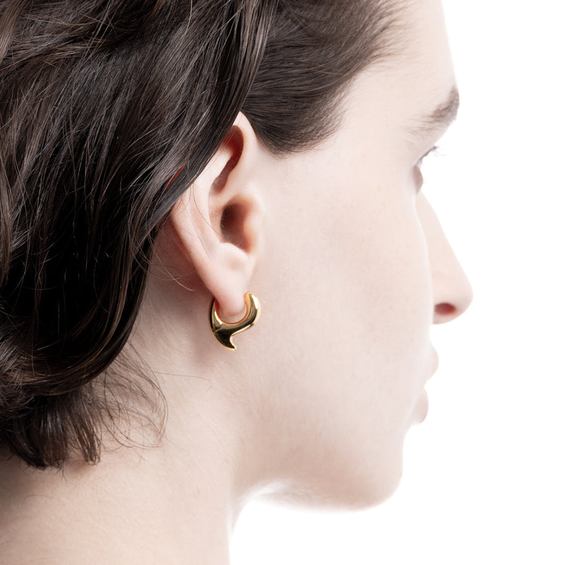 "Parakeet" Earring Gold Plating