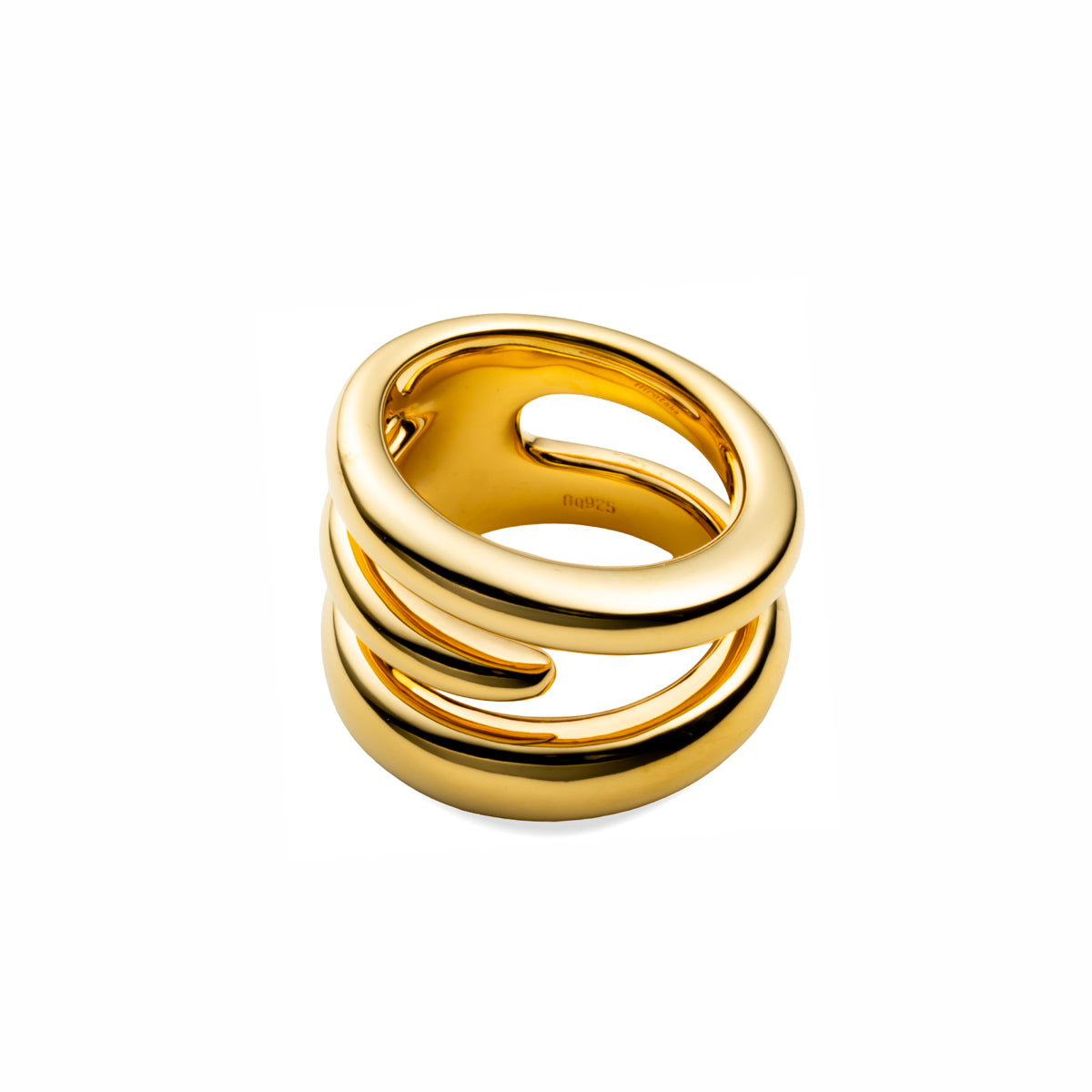 PARAKEET Ring Gold Plated