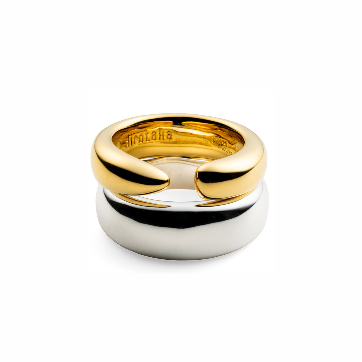 PARAKEET Set Ring Gold Plated