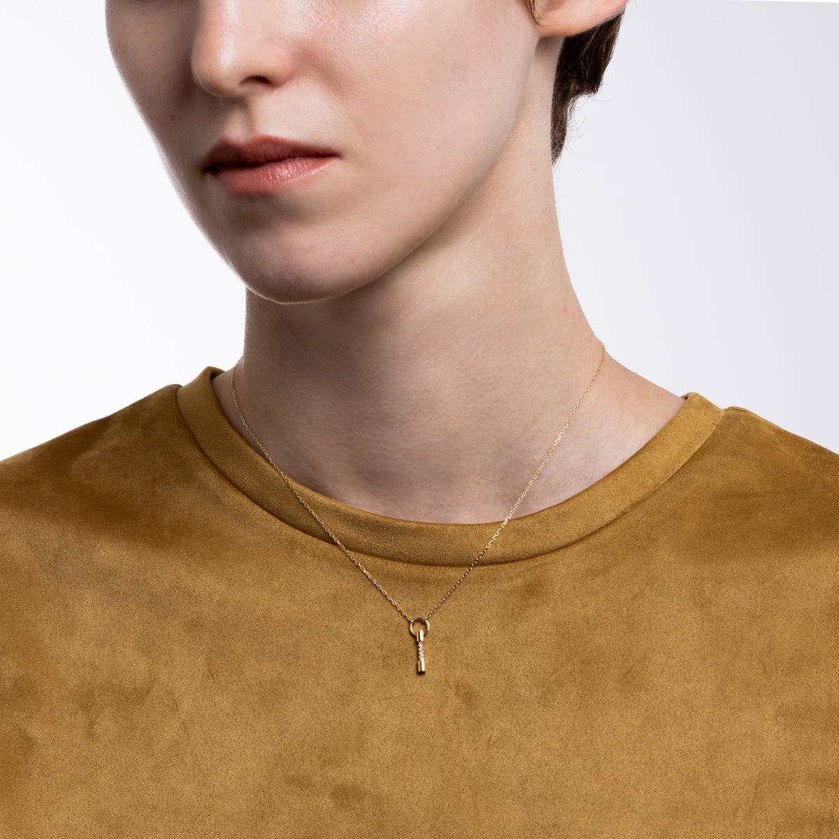 PUNCTURE Diamond Necklace Small size