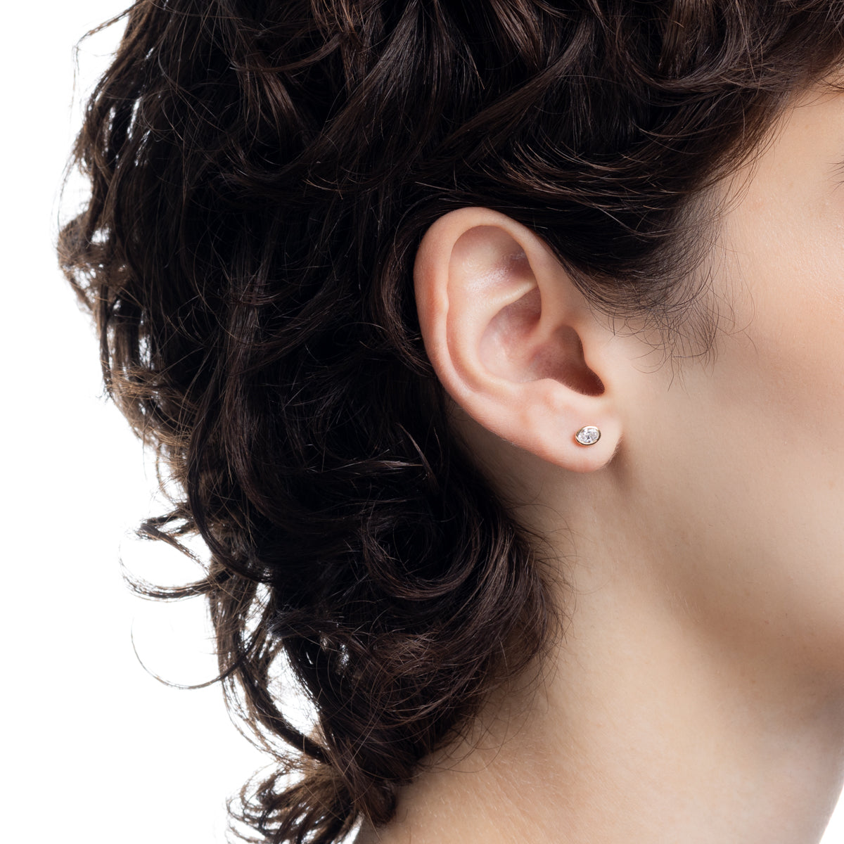 L.a.brown HYPNOTIC Lab Grown Diamond Stud Earring[OV]