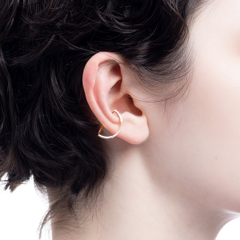 【Available from March 5】TREEHOPPER Diamond Ear Cuff Medium size