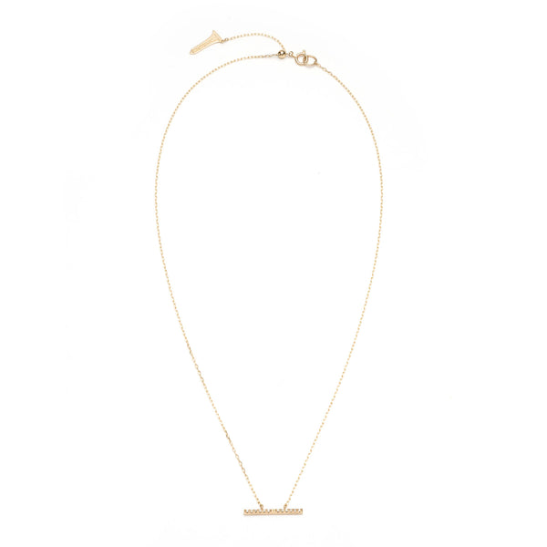 TRAPEZE Diamond Necklace Medium size