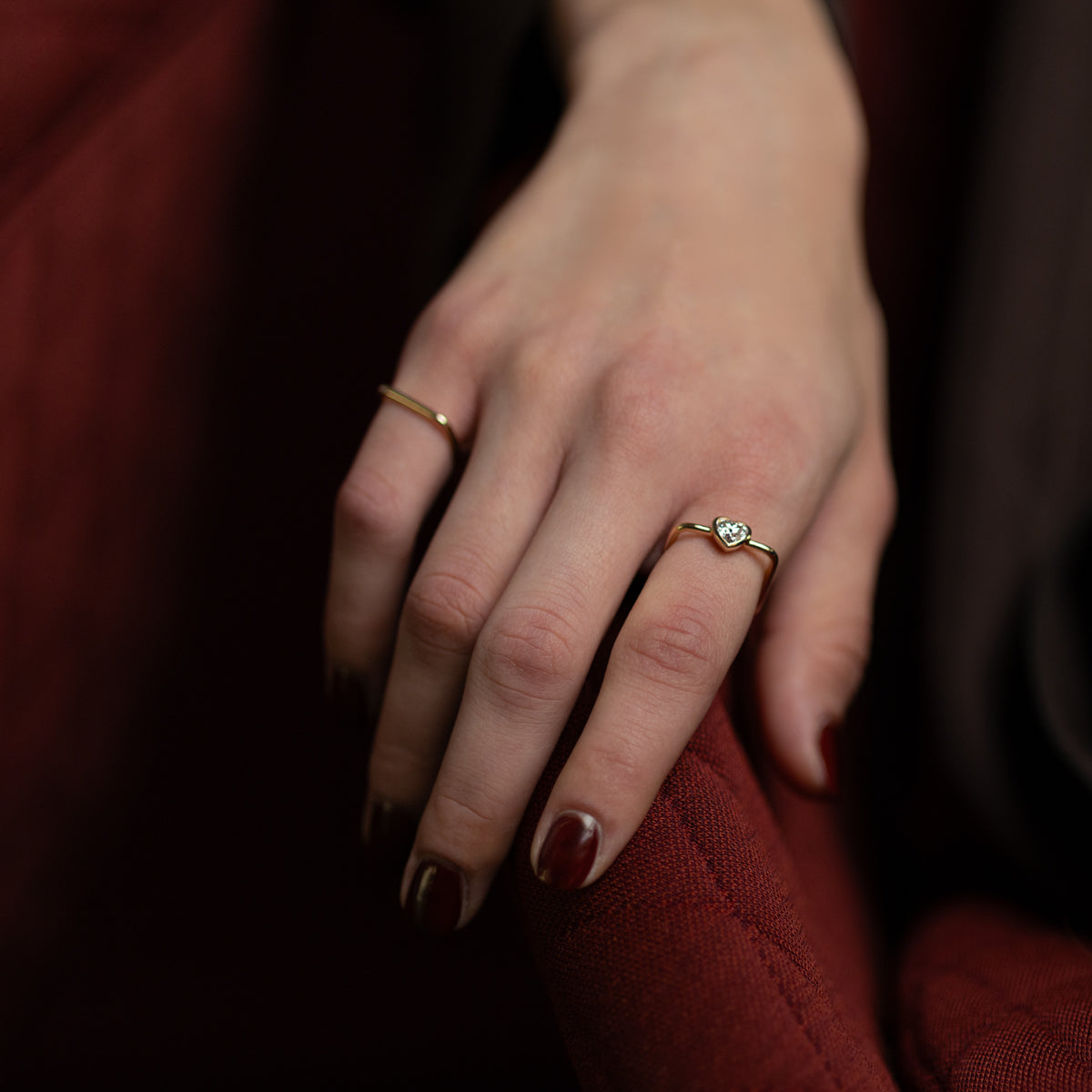 L.a.brown HYPNOTIC Lab Grown Diamond Square Ring[HS]