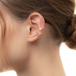 Look 021 Diamond Pearl Ear Cuff
