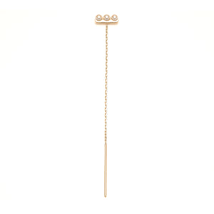 Akoya Pearl Chain Earring