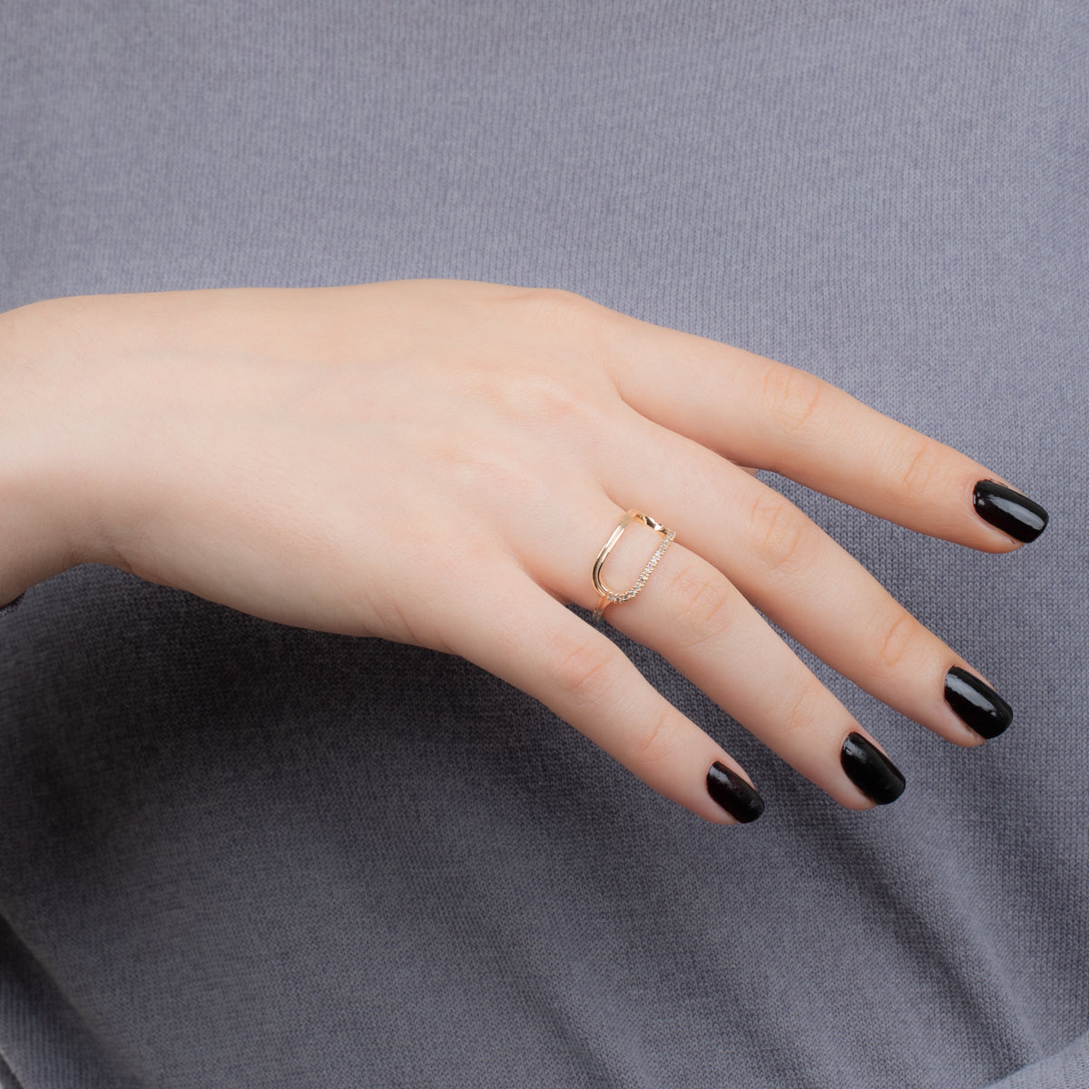 【Made-To-Order】BELUGA Diamond Ring