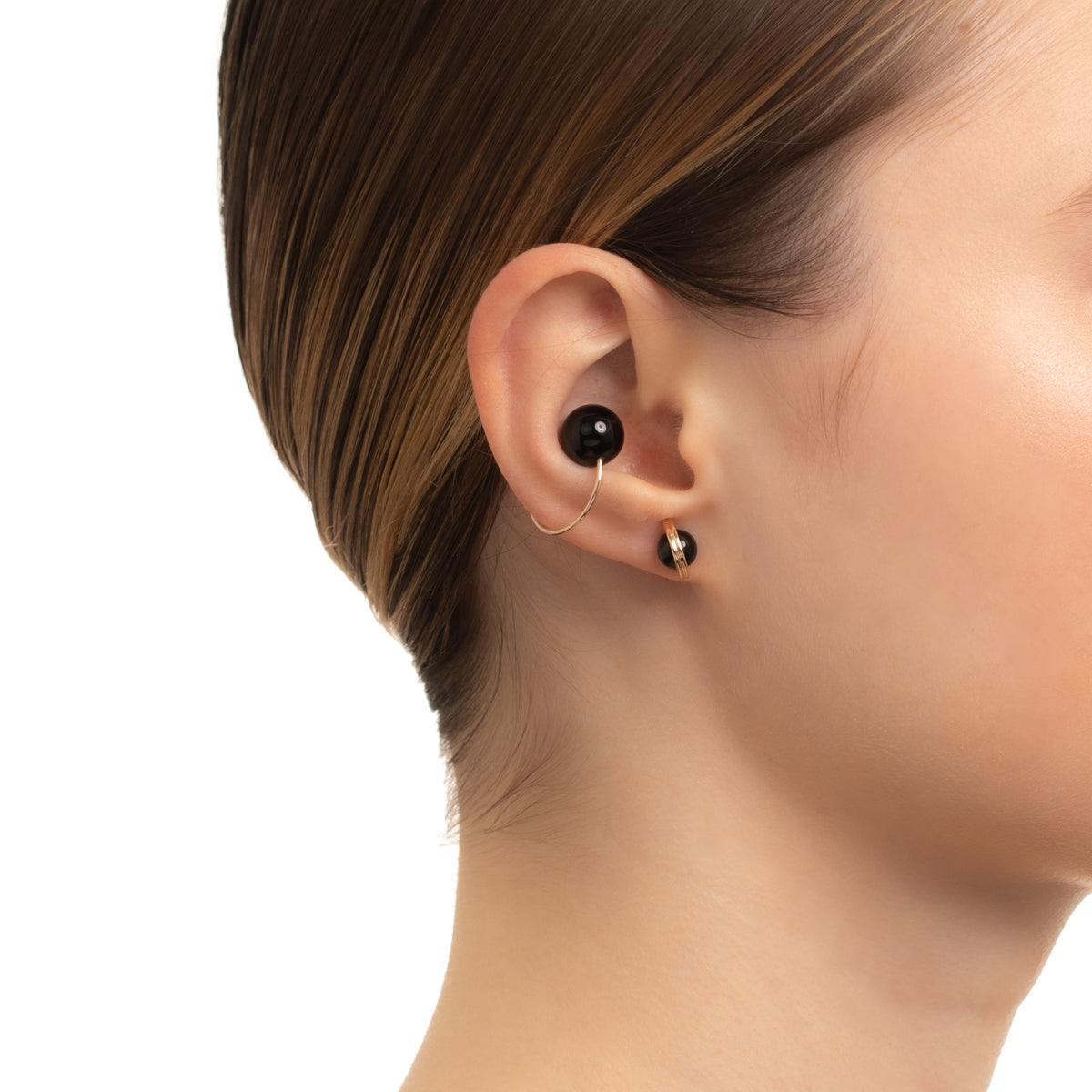 BELUGA Onyx Earring Small size