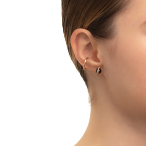 BELUGA Onyx Diamond Earring Small size