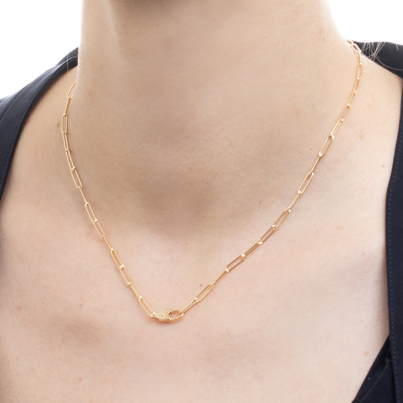 18k "All About Basics" Chain Necklace