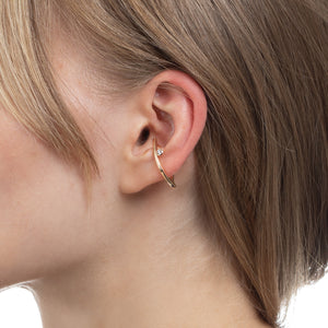 BOW Diamond Ear Cuff