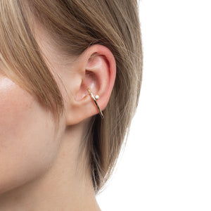 BOW Diamond Ear Cuff