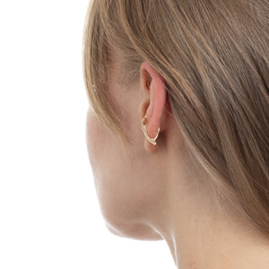 BOW Diamond Ear Cuff