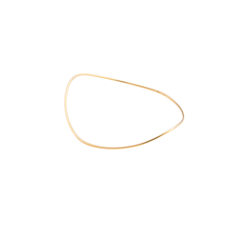 "All About Basics" Pointed Oval Bangle
