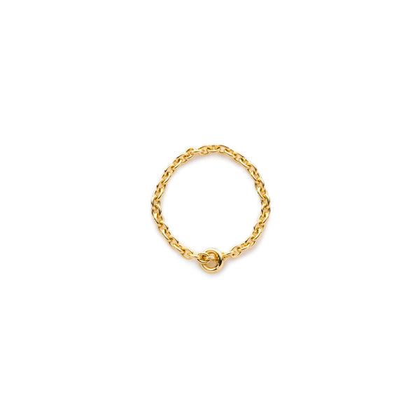 18k "All About Basics" Chain Ring S size