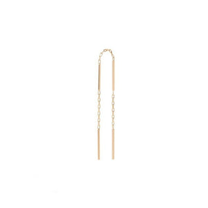 ALL ABOUT BASICS Toggle Chain Earring