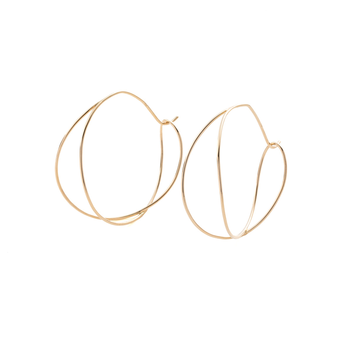 ALL ABOUT BASICS Double Hoop Earring