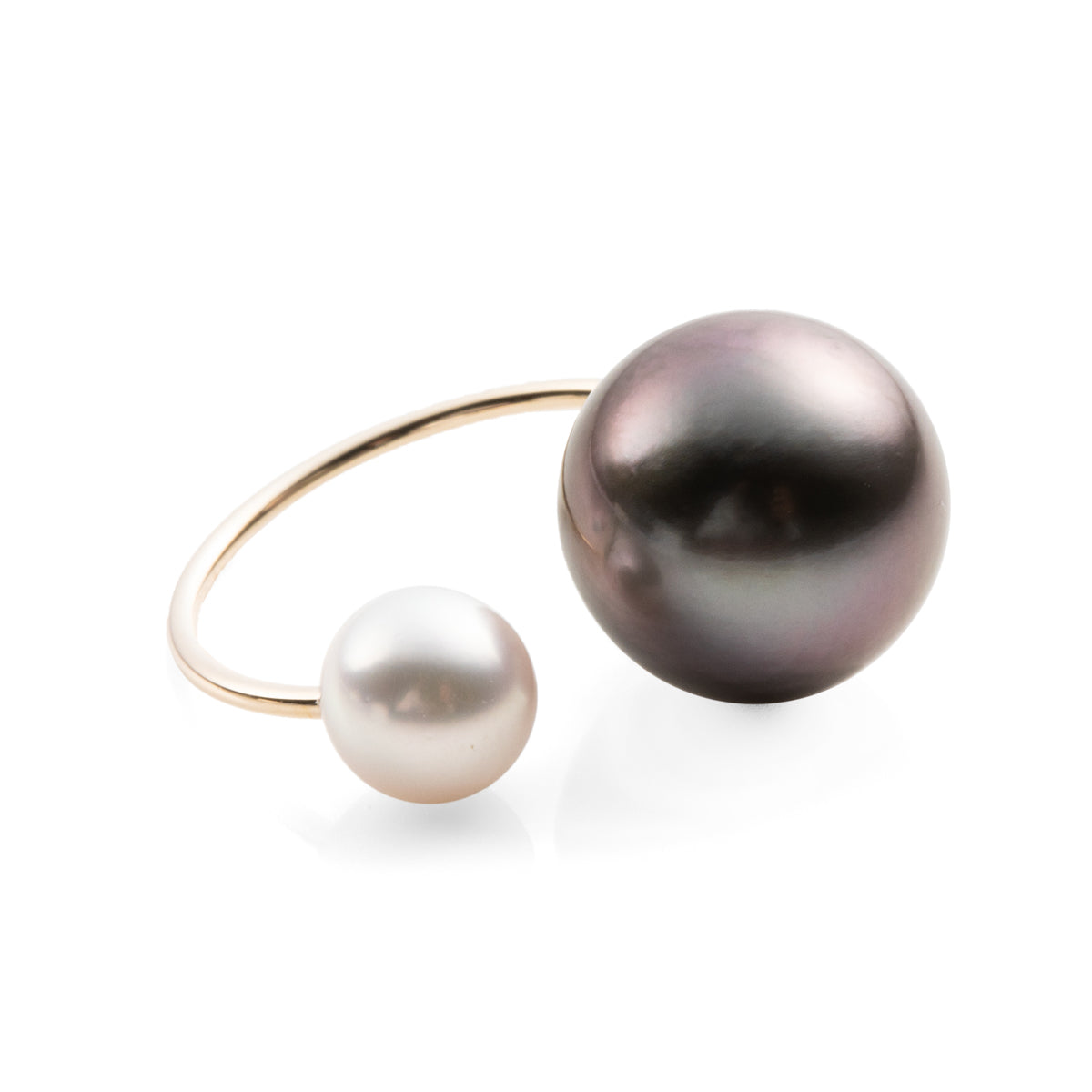 Tahitian Black Pearl Ear Cuff