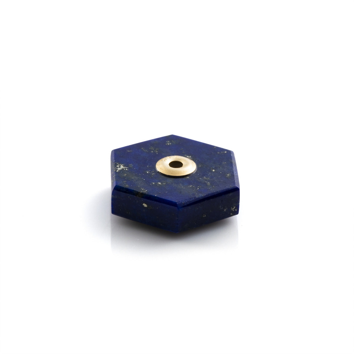 Hexagon Lapis Lazuli Stone for SPEAR Earring