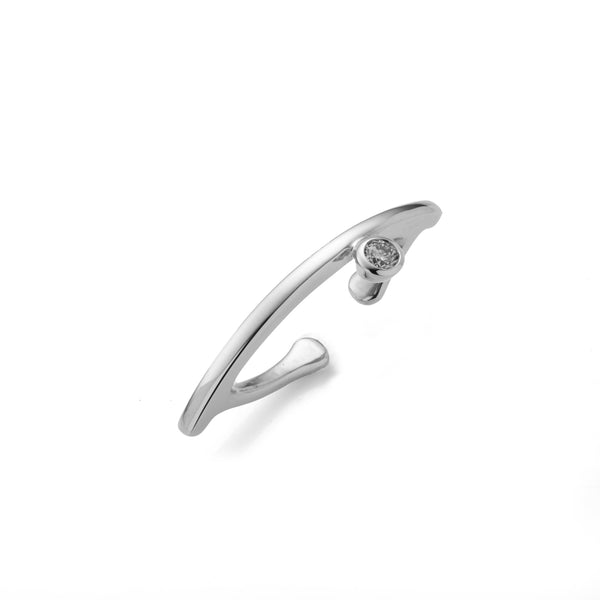 BOW Diamond Ear Cuff