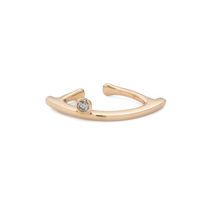 BOW Diamond Ear Cuff
