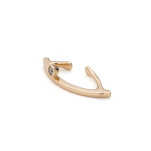 BOW Diamond Ear Cuff