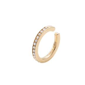 Caviar Pearl Ear Cuff M size