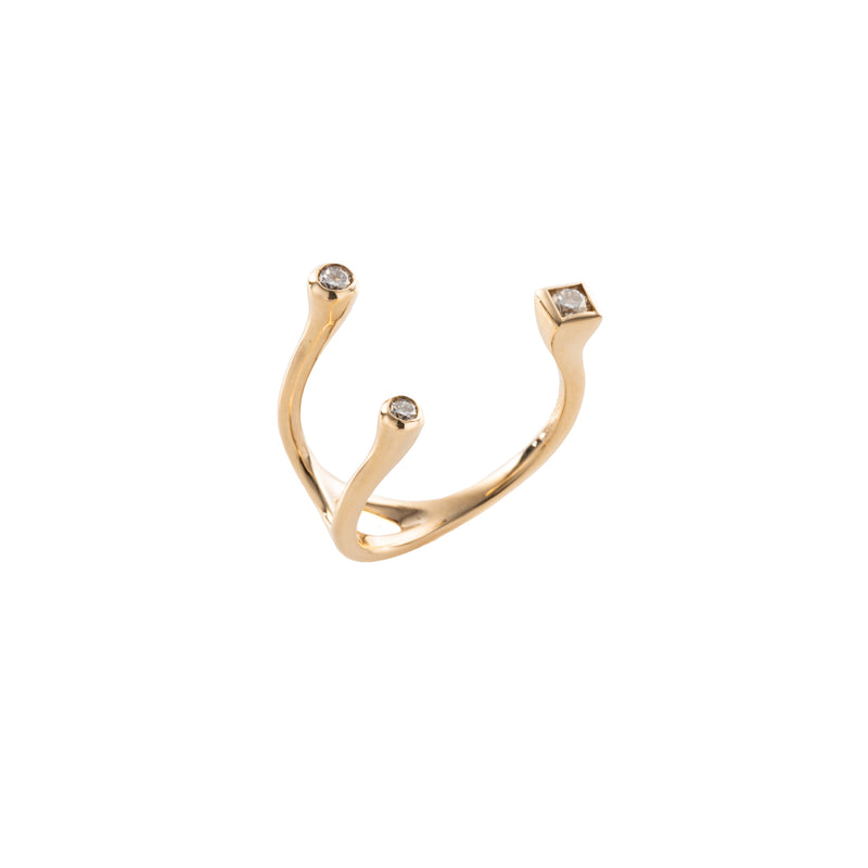 Diamond Cuff Ring