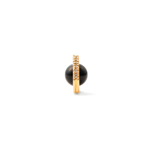 BELUGA Onyx Diamond Earring Small size