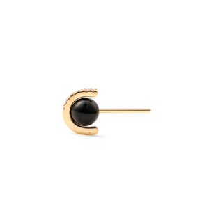 BELUGA Onyx Diamond Earring Small size