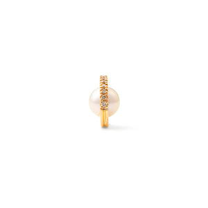 BELUGA Pearl Diamond Earring Small size