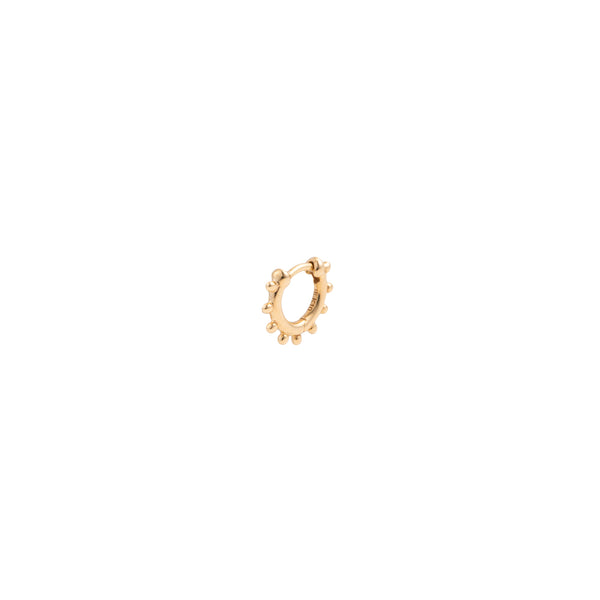 “Sea Anemone” Huggie Earring XS size