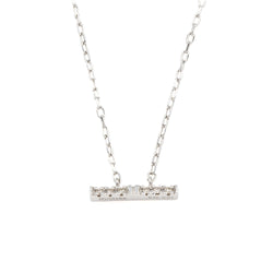 TRAPEZE Diamond Necklace Small size