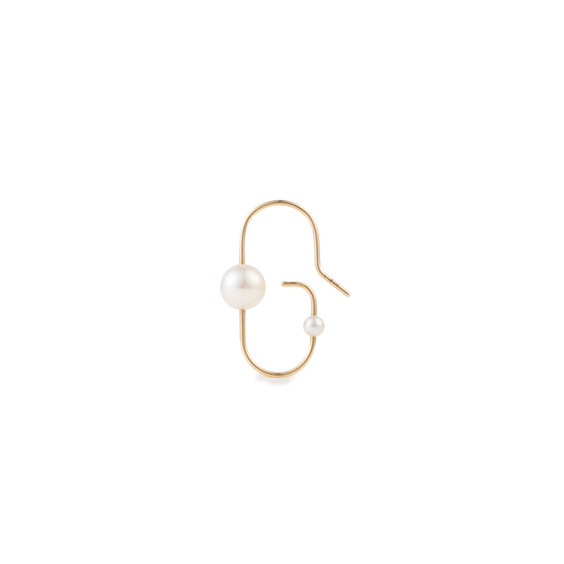 "Miró" Pearl Earring